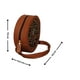 thumbnail image 2 of Bolsa en forma de DONA CON CHISPAS, Diseño de Comida, Pan Dulce, Bandolera para Mujer, Cross-Body, Correa Ajustable, Color Café, Moda Kawaii, Novedoso y Encantador (Bolsas para Mujer)., 2 of 5