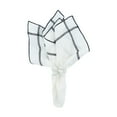 thumbnail image 2 of Linen Napkins With Black Double Stitch, Set of 4, 2 of 7