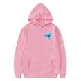 thumbnail image 7 of LIIPEE Girls Boys Hoodies Fall Winter Casual Cute Long Sleeve Cartoon Flower Graphic Printed Pullover Hooded Sweatshirt With Pocket Girl Soft School Outdoor Play Casual Outings Hoodie,Pink,2-3 Years, 7 of 7