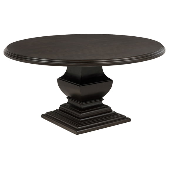 Twyla 60-inch Round Wood Dining Room Table Dark Cocoa