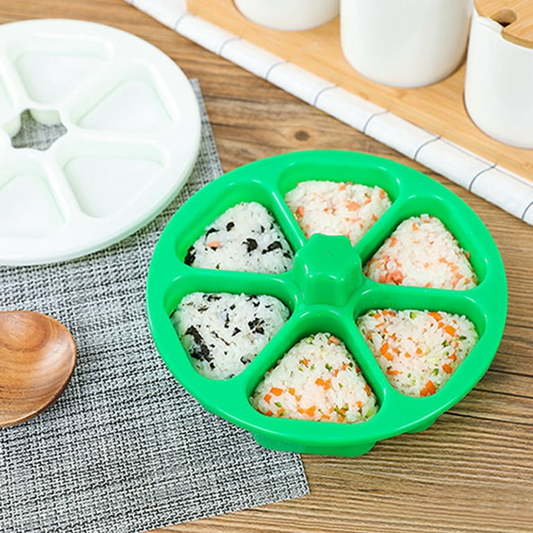 1pc PP Sushi Mold, 6 In 1 Rice Ball Sushi Maker For Kitchen