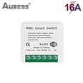 thumbnail image 1 of For Aubess 16a Tuya Wifi Mini Diy Smart Switch 2 Way Control Smart Home Automation Module Via Alexa, 1 of 5