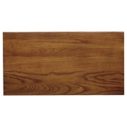 Leick Home 8202 Mission Impeccable End Table with Drawer, Made with Solid Wood, Narrow Side Table for Living Room, Bedroom, Medium Oak Finish