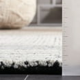thumbnail image 4 of SAFAVIEH Fifth Avenue Delores Abstract Wool Area Rug, Ivory/Grey, 6' x 9', 4 of 10