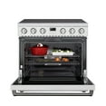 thumbnail image 2 of 36 in. Professional Electric Range with 16600W of Power, 240V in Stainless-Steel (KM-EPR-36AP-SS), 2 of 12