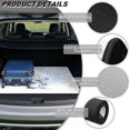 thumbnail image 6 of Qpednta Dustproof Cute Snowman Trunk Mat 29"x39" Cargo Liner for SUV, Durable Polyester Carpet Non-Slip Easy Clean Sand Mud Resistant Rear Cargo Protector Car Accessories Fits Sedan Truck, 6 of 7