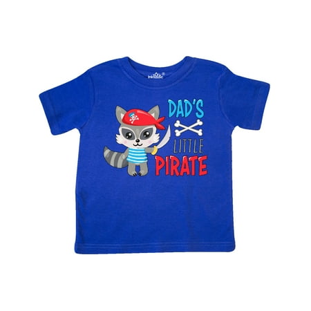 

Inktastic Dad s Little Pirate Cute Raccoon with Sword Gift Toddler Boy or Toddler Girl T-Shirt