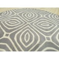 thumbnail image 2 of Hand-tufted Wool Gray Contemporary Geometric Marla Rug, 2 of 4
