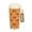 Cup lid black, variant on 500ml Stainless Steel Coffee Mug with Portable Beige Strap Vacuum Insulated Ceramic Coated Coffee Tumbler Popcorn Pattern