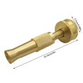 thumbnail image 3 of Clearance a sprinkler under $6,4 Inches Copper Garden Hose High Pressure Nozzle Hose Nozzle Twisted Water Hose Nozzle 2PC, 3 of 7