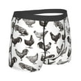 thumbnail image 2 of KLL Funny Chicken Men's Cotton Boxer Briefs Underwear-, 2 of 8