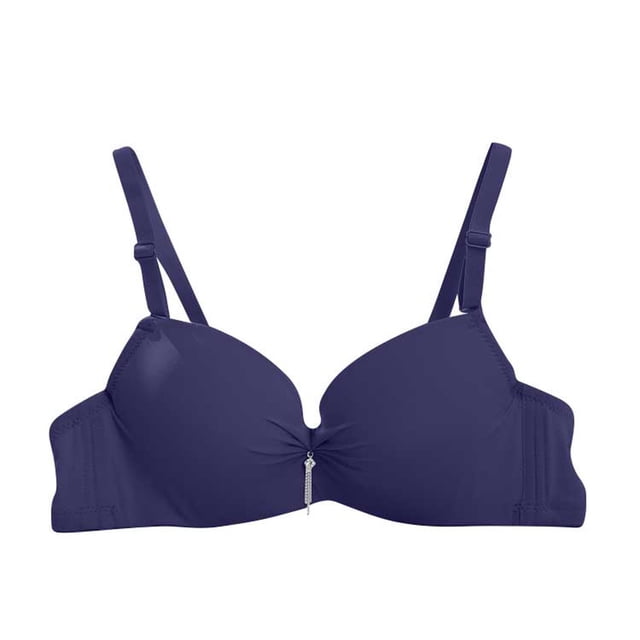 Women's Lace Bra, Breathable Lightweight Underwear with Patchwork Design for Comfortable Support and Versatile Wear