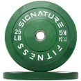 thumbnail image 1 of Discos de peso Fitvids par de 25 lb con cubo de acero olímpicos, 1 of 7