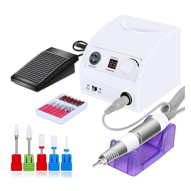 Nail Drill 35000 RPM/20000 RPM Electric Nail File HD Display Metal Manicre Machine For Nail Art Equipment Nail Sander