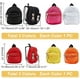 thumbnail image 2 of 6 mini mochilas de 6 estilos diferentes, mochilas escolares pequeñas con cremallera, mochilas con cremallera monísimas, mochilas pequeñas para material escolar, 2 of 6