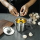 thumbnail image 4 of Colador de huevos multifuncional de acero inoxidable, perforador de huevos para cocina doméstica, separador de claras de huevo para hornear, colador de huevos de acero inoxidable, 4 of 9