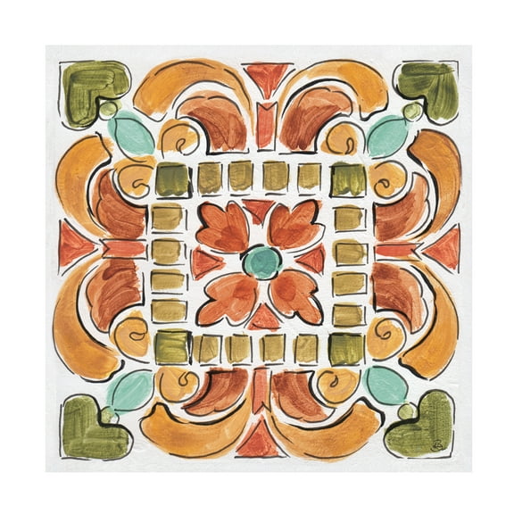 Daphne Brissonnet 'Tuscan Breeze VIII' Canvas Art