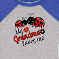 thumbnail image 4 of Inktastic My Grandma Loves Me with Cute Ladybugs Boys or Girls Baby Bodysuit, 4 of 5