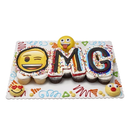 Emoji Cupcake Cake
