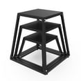 thumbnail image 1 of Plyometric Jump Box, Plyometric Platform and Jumping Agility Box, Fitness Exercise Step Up Box with Anti-Slip Surface for Home Gym Training, Conditioning Strength Training, 1 of 7