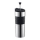 thumbnail image 1 of Bodum Travel Press, Vacuum Insulated, Stainless Steel Portable Coffee Maker and Tea Press, 15oz, Black, 1 of 1