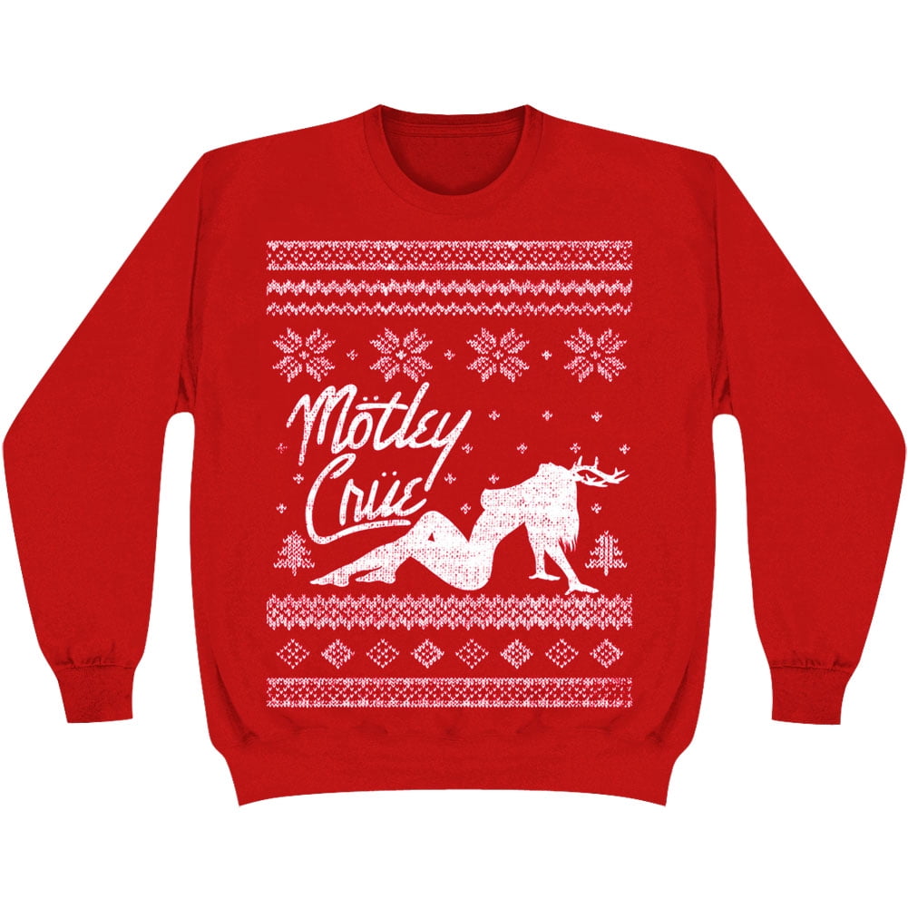 motley crue ugly christmas sweater