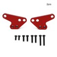 thumbnail image 4 of ZheElen Front Rear Shock Absorber Lightweight RC Car Upgrade Part Lower Mounting Code Portable Crawler Damper DIY Accessories Parts Silver/1 Pair Red/1 Pair, 4 of 6