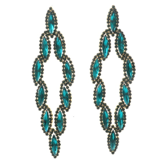 Rhinestone Post Earrings