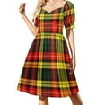 thumbnail image 3 of Buchanan Tartan Dress Evening dresses women's summer jumpsuit woman dress, 3 of 7