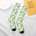 thumbnail image 5 of Salouo Tulips Flowers Print Women's Men's Ankle Socks 1-pack Casual Athletic Socks for Unisex Adult Moisture-Wicking Socks for Daily Wear/Running/Sport, 5 of 8