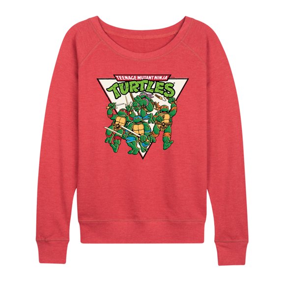 Teenage Mutant Ninja Turtles - Triangle - Women's Lightweight French Terry Pullover