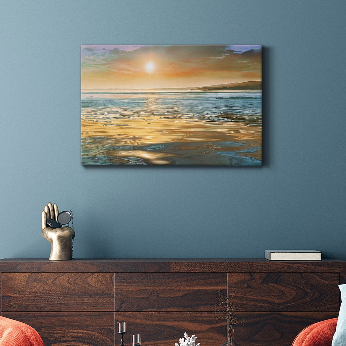 Wexford Home Evening Calm Premium Gallery Wrapped Canvas, 18" x 27" - Ready to Hang