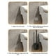 thumbnail image 4 of Cepillo de inodoro con cerdas de plástico, kit de limpieza para baño, cepillo limpiador de inodoro moderno, mango largo, cerdas para herramientas de limpieza de baño, cepillo de plástico para inodoro., 4 of 6