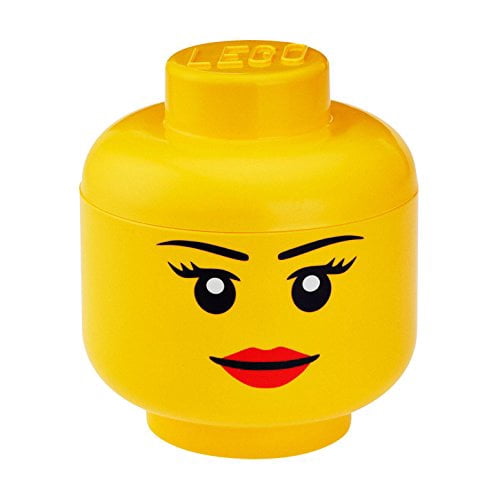LEGO Construction Blocks Storage Head - - Large Boy