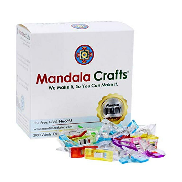  Mandala Crafts Sewing Clips for Fabric - Quilting
