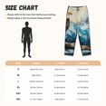 thumbnail image 3 of Fotbe Iceberg Bald Eagle Pantalones de Pijama para Mujer, Pantalones de Dormir, Pantalones Pj con Cordón y Bolsillos-Medium, 3 of 6