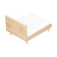 thumbnail image 3 of Cama Para Casa De Muñecas, Cama Para Muñecas Elegance Glamour 1:12, Accesorios De Cama Completos De Roble Para Casa De Muñecas, 3 of 7