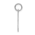thumbnail image 2 of 925 Sterling Silver Dainty Letter un Nom Initial Monogramme Collier Pendentif Pendentif, 2 of 7