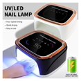 thumbnail image 2 of Professional Rechargeable Nail UV LED Lamp Dryer HD Display Smart Wireless Nail Drying Lamp ,Fashion, 2 of 7
