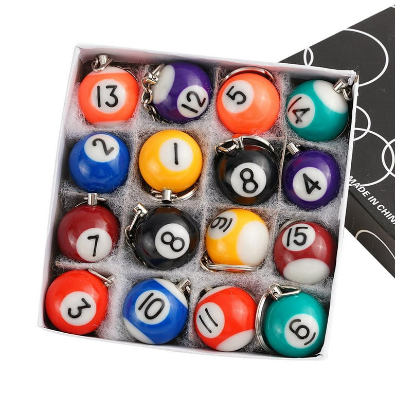 Shop for and Buy Billiard Ball Keychain at . Large selection and  bulk discounts available.