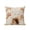 Beige, variant on Thanksgiving Fall Outdoor Throw Pillows with Inserts Set of 2, 12"x20" Squirrel Maple Leaf Cotton Linen Background Waterproof Patio Pillows for Chair Back Support, Sofa & Bench