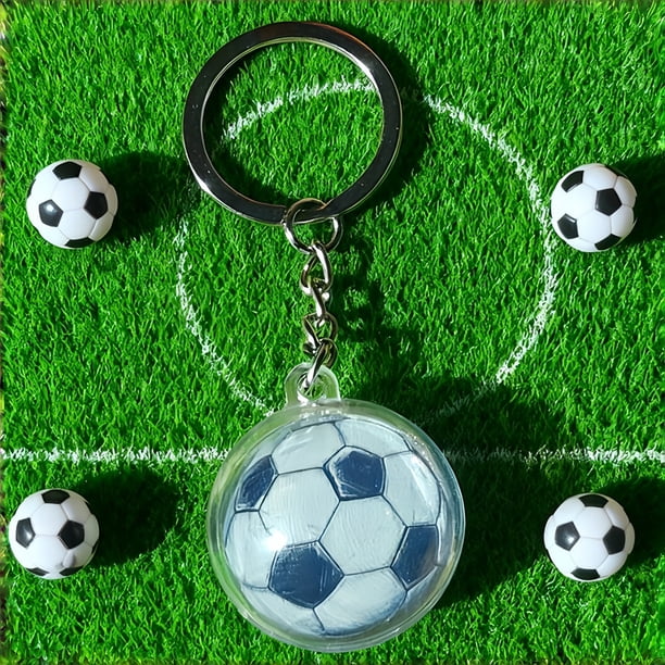 Llavero de fútbol del Mundial 2026 | Llavero acrílico de fútbol para aficionados al deporte | Accesorio para bolso y decoración para el día del partido, regalo coleccionable para aficionados