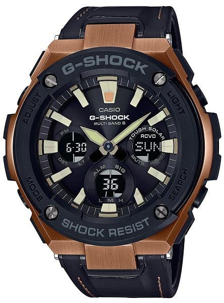 g shock leather strap