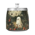 thumbnail image 7 of Yayeee Ashtray with Lid for Cigarette Smokeless Stainless Steel Home Ash Holder, Ghost in Strawberry Fields, 7 of 7