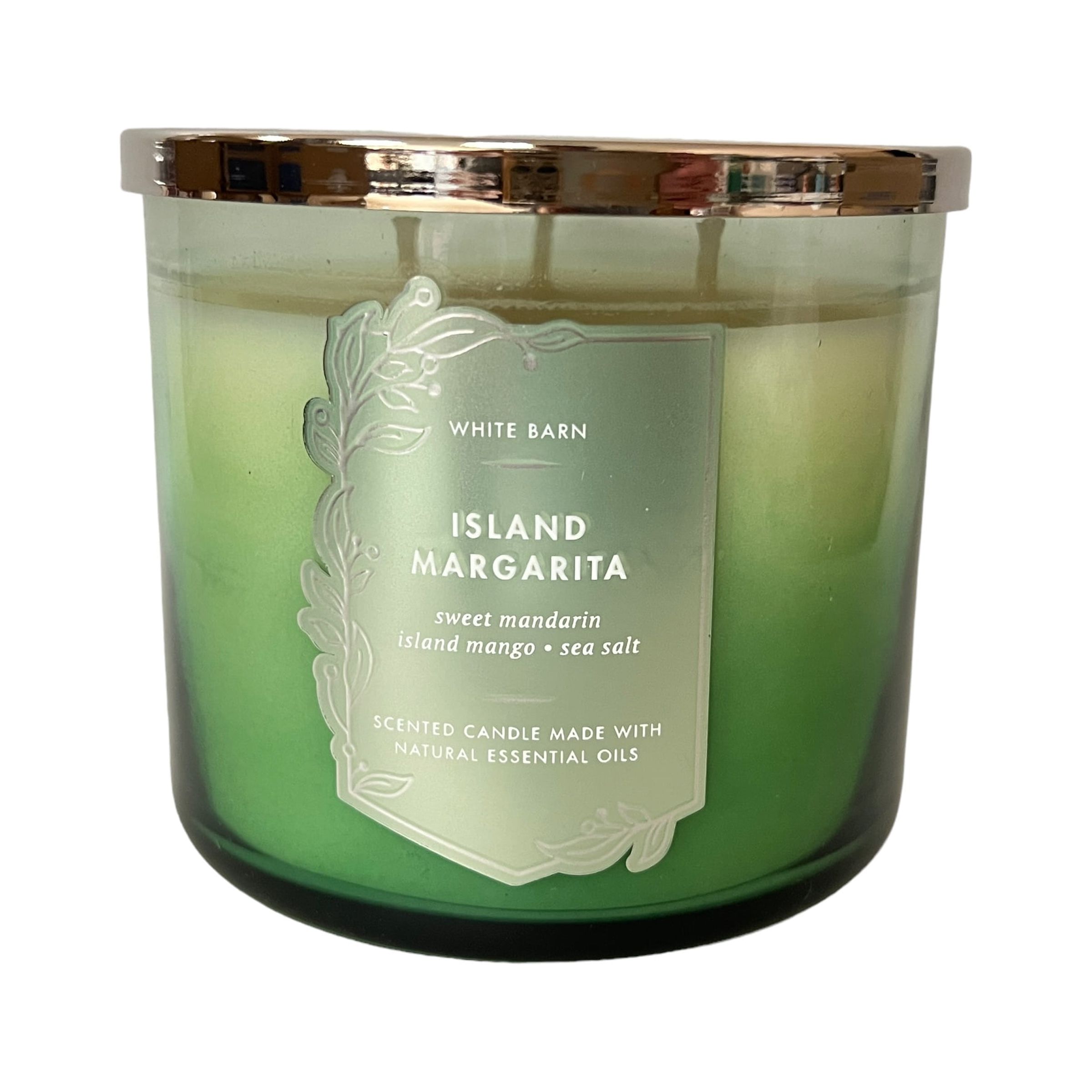 White Barn (Bath And Body Works) Island Margarita 3-Wick Scented Candle - 14.5 Oz