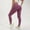 Purple, variant on FUNUONY Workout Cargo Leggings With Pockets for Women Hidden Scrunch Butt Lifting Leggings Gym Yoga Pants Seamless High Waisted Workout Cargo Pants for Women Butt Lifting Leggings With Pockets for Wo