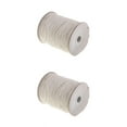thumbnail image 1 of Guardoinrt 170M/Roll Fil de Cordon de Coton Ciré Perle DIY String Bijoux 1.5mm Beige 170 Mètres 2Set, 1 of 6