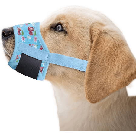 Dog Muzzle Adjustable Drinkable Comfortable Breathable Dog Muzzle - S