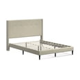 Glenwillow Home MCM Upholstered Platform Bed - Walmart.com