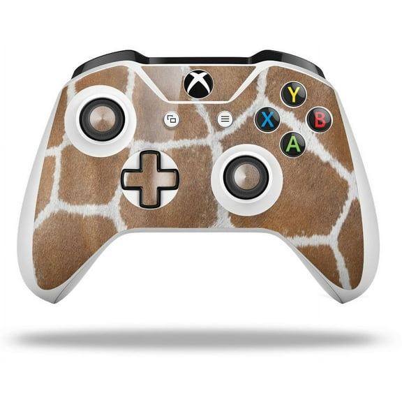 WraptorSkinz Decal Skin Wrap Set works with 2016 and newer XBOX One S / X Controller Giraffe 02 (CONTROLLER NOT INCLUDED)